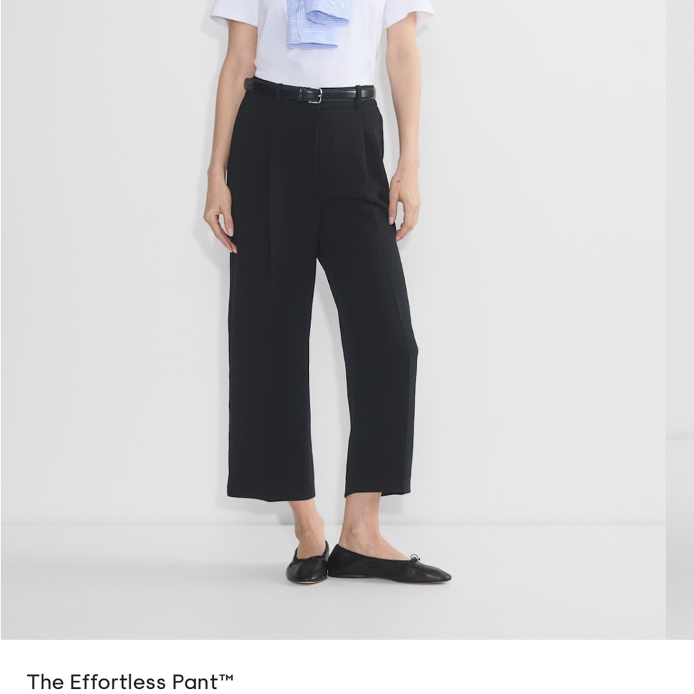 Effortless pant - cropped